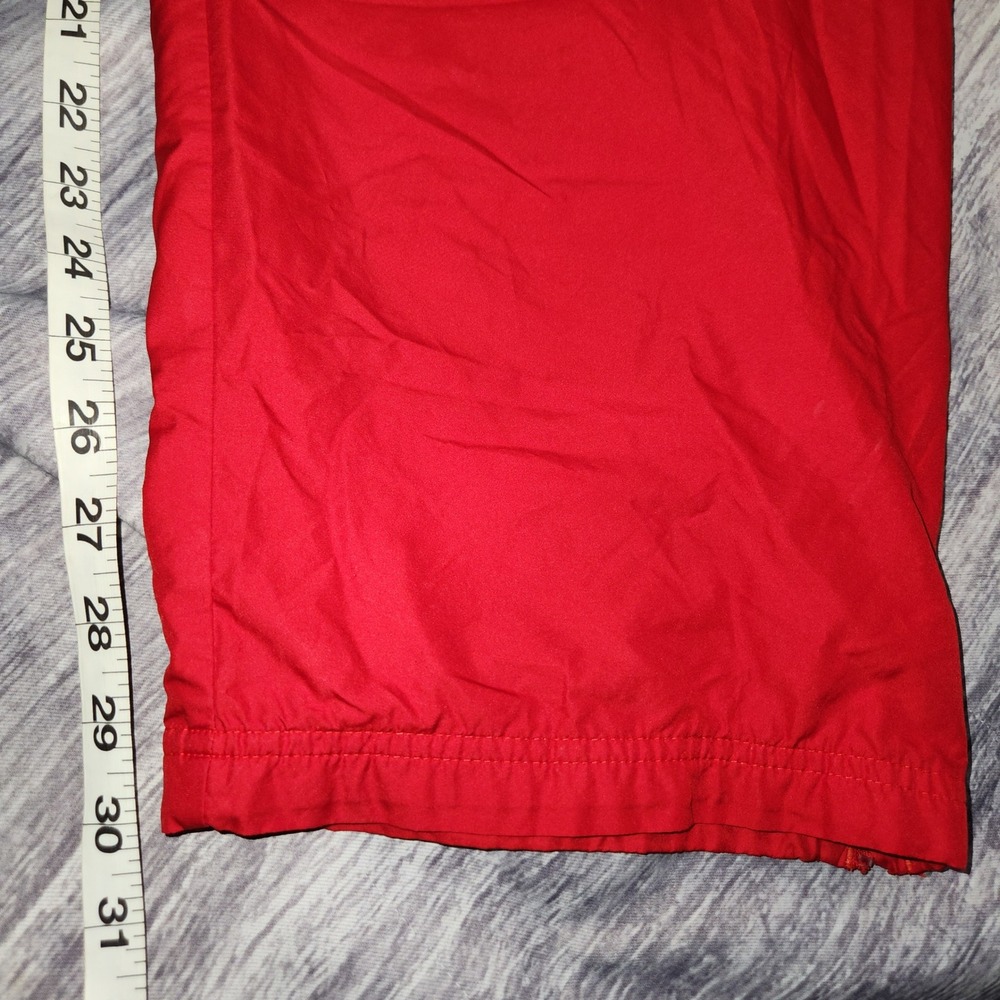 Adidas Red Wind Track Pants Men's Large Athletic Joggers Workout‎ - Picture 10 of 15